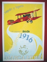 LE RHONE MARCA LIDER - RAPIDO Y LIGERO DESDE 1916