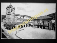 Legazpia - Iglesia parroquial y Ayuntamiento
