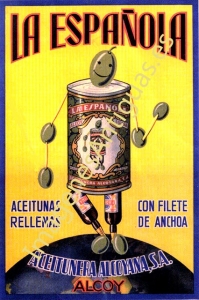 ACEITUNAS OLIVAS LA ESPAÑOLA - ALCOY