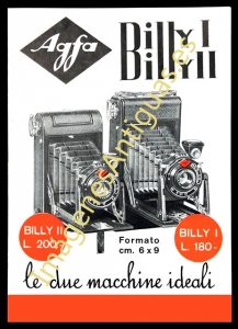 AGFA BILLY I BILLY II