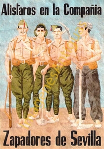 ALISTAROS EN LA COMPAÑÍA ZAPADORES DE SEVILLA