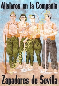ALISTAROS EN LA COMPAÑÍA ZAPADORES DE SEVILLA