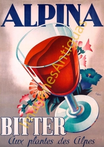 ALPINA BITTER AUX PLANTES DES ALPES