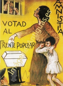 AMNISTIA VOTAD AL FRENTE POPULAR