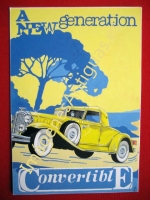 A NEW GENERATION CONVERTIBLE