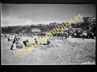 Algorta - Bañistas - Un día en la playa