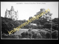 Algorta - Chalets de los Sres. Urresti y Goldi