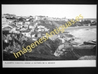 Algorta - El Puerto Viejo desde La Batería de S. Ignacio