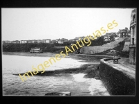 Algorta - Hacia la playa desde el Muelle de Arriluce