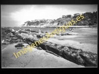 Algorta - Playa de Ereaga, en bajamar
