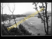 Algorta - Playa de Ereaga desde el Mirador de Usategi