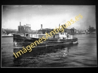 Altos Hornos de Baracaldo. Barco MUNDACA L-4-L-2961