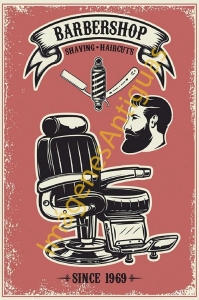 BARBERSHOP SHAVING-HAIRCUTS SINCE 1969