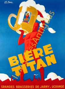 BIÈRE TITAN - CARTELES