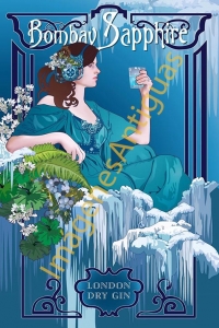 BOMBAY SAPPHIRE DRY GIN