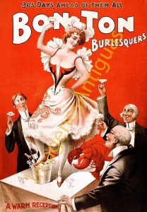 BON-TON BURLESQUERS 365 DAYS AHEAD OF THEM ALL