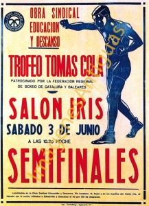 BOXEO - TROFEO TOMAS COLA, SALON IRIS