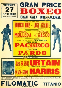 BOXEO -  GRAN PRICE M. IBAR URTAIN - SONNY HARRIS