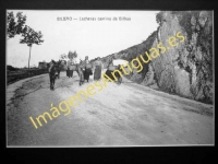 Bilbao - Bajada de Asua, Lecheras camino de Bilbao