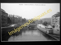Bilbao - Calle de la Ribera y Puente de la Merced