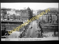 Bilbao - Calle de Navarra, desde el Boulevard