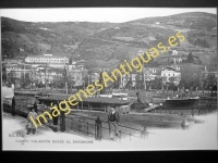 Bilbao - Campo Volantín desde el Ensanche y Muelle de Uribitarte