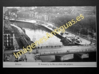 Bilbao - El Arenal y la Ría a vista de pájaro