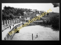 Bilbao - Estación superior y pista del Funicular de Archanda