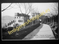 Bilbao - Funicular de Archanda, Estación superior y Casino