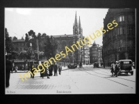 Bilbao - Gran Vía con Alameda de Urquijo y Residencia