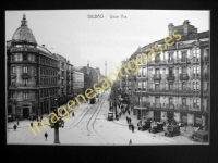 Bilbao - Plaza Circular con Gran via