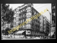 Bilbao - Hotel Excelsior Hurtado de Amézaga con calle Luchana