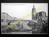 Bilbao - Iglesia y Puente de San Antonio
