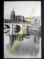 Bilbao - Iglesia y Puente de San Antón