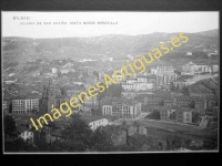 Bilbao - Iglesia de San Antón. Vista desde Miravilla