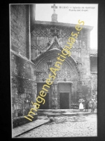 Bilbao - Iglesia de Santiago - Puerta del Angel