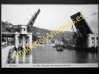 Bilbao - La Ría, Puente de Deusto abierto