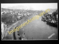 Bilbao - La ría Campo y de Volantín y Muelle de Uribitarte