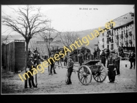 Bilbao - Militares en la Calle y Muelle Sendeja