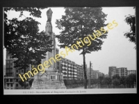 Bilbao - Monumento al Sagrado Corazón de Jesús, y Gran Via