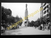 Bilbao - Monumento al Sagrado Corazón y Gran Via