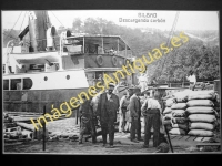 Bilbao - Muelle de Uribitarte, descargando carbón