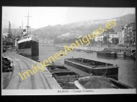 Bilbao - Muelle de Uribitarte en frente el Campo Volantín