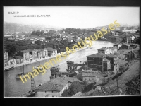 Bilbao - Panorama desde Olabeaga (Los Cargaderos de Mineral)