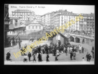 Bilbao - Plaza Arriaga y Puente del Arenal