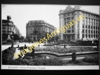 Bilbao - Plaza F. de Moyúa y Hotel Carlton