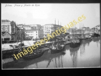 Bilbao - Plaza y Muelle de Uribitarte