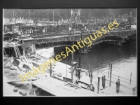 Bilbao - Puente del Arenal reconstruccion despues de la guerra