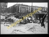 Bilbao - Puente del Arenal, reconstruccion despues de la guerra