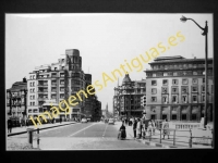 Bilbao - Puente del General Mola y calle Buenos Aires